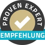 Badge Proven Expert Empfehlung